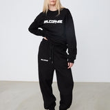 BAL LOGO SWEATSHIRT - BLACK