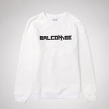 BAL LOGO SWEATSHIRT - WHITE
